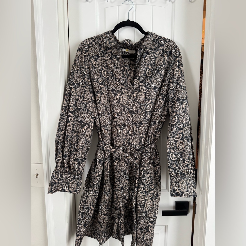 Black and tan Dress